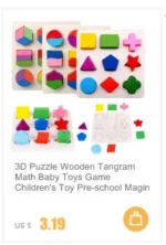 Economia 30 peças montessori 3d quebra-cabeça dos desenhos animados animal de - Imagem 11