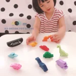 Wooden Balance Blocks Toys For Children Animal Dinosaur Building Stacking High Board Games Wood Montessori Toy Boys Kids Gift - Imagem 12