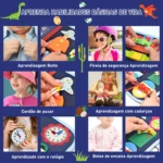 Livro Sensorial Infantil – Alfabeto, Cores e Formas (3 a 6 anos) - Imagem 9