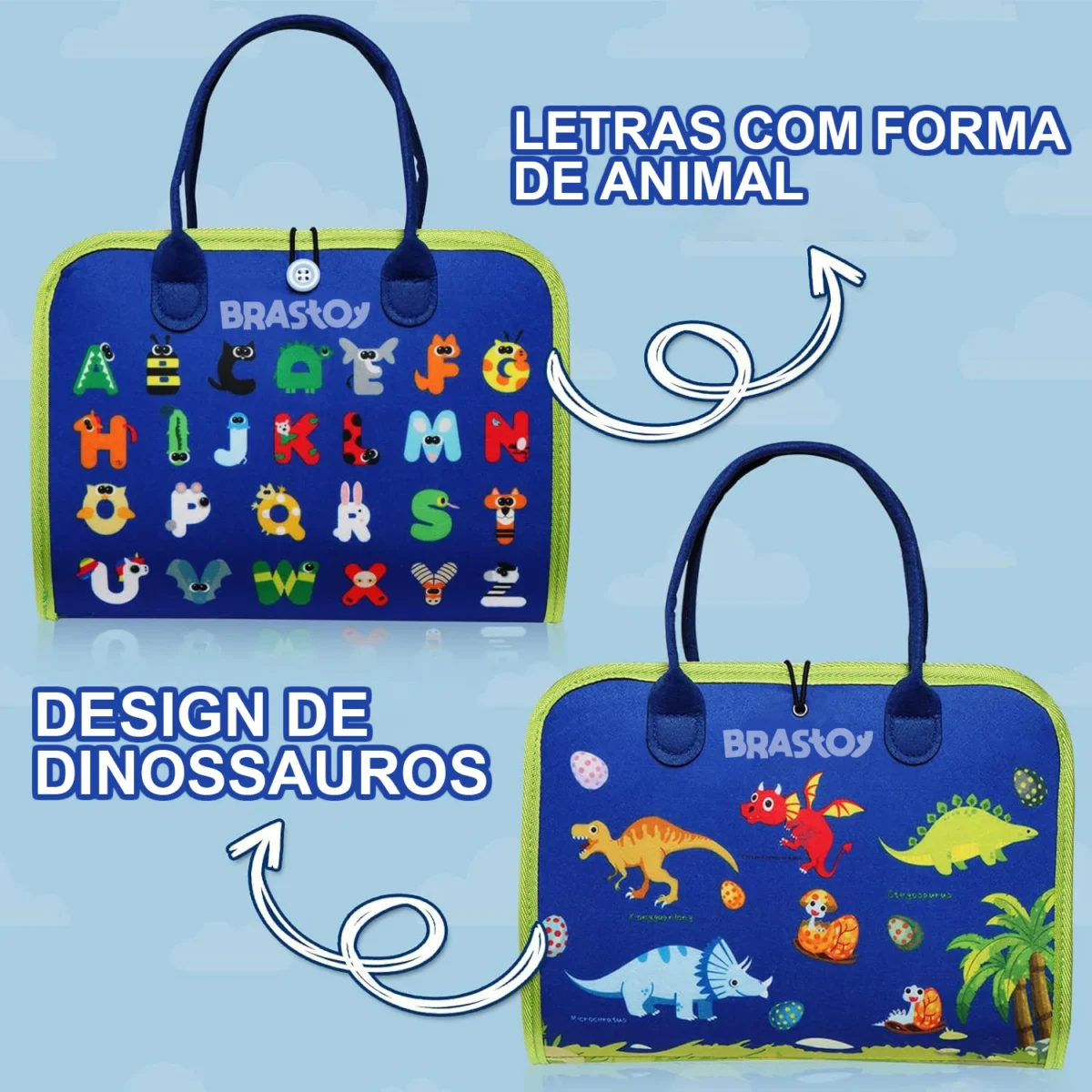 Livro Sensorial Infantil – Alfabeto, Cores e Formas (3 a 6 anos) - Imagem 11