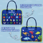 Livro Sensorial Infantil – Alfabeto, Cores e Formas (3 a 6 anos) - Imagem 11