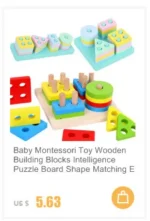 Economia 30 peças montessori 3d quebra-cabeça dos desenhos animados animal de - Imagem 10
