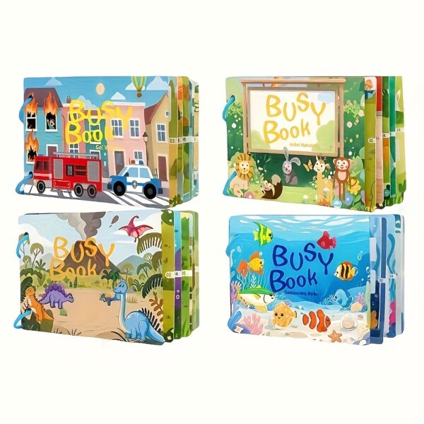 Livro Sensorial Infantil (3 a 6 anos)